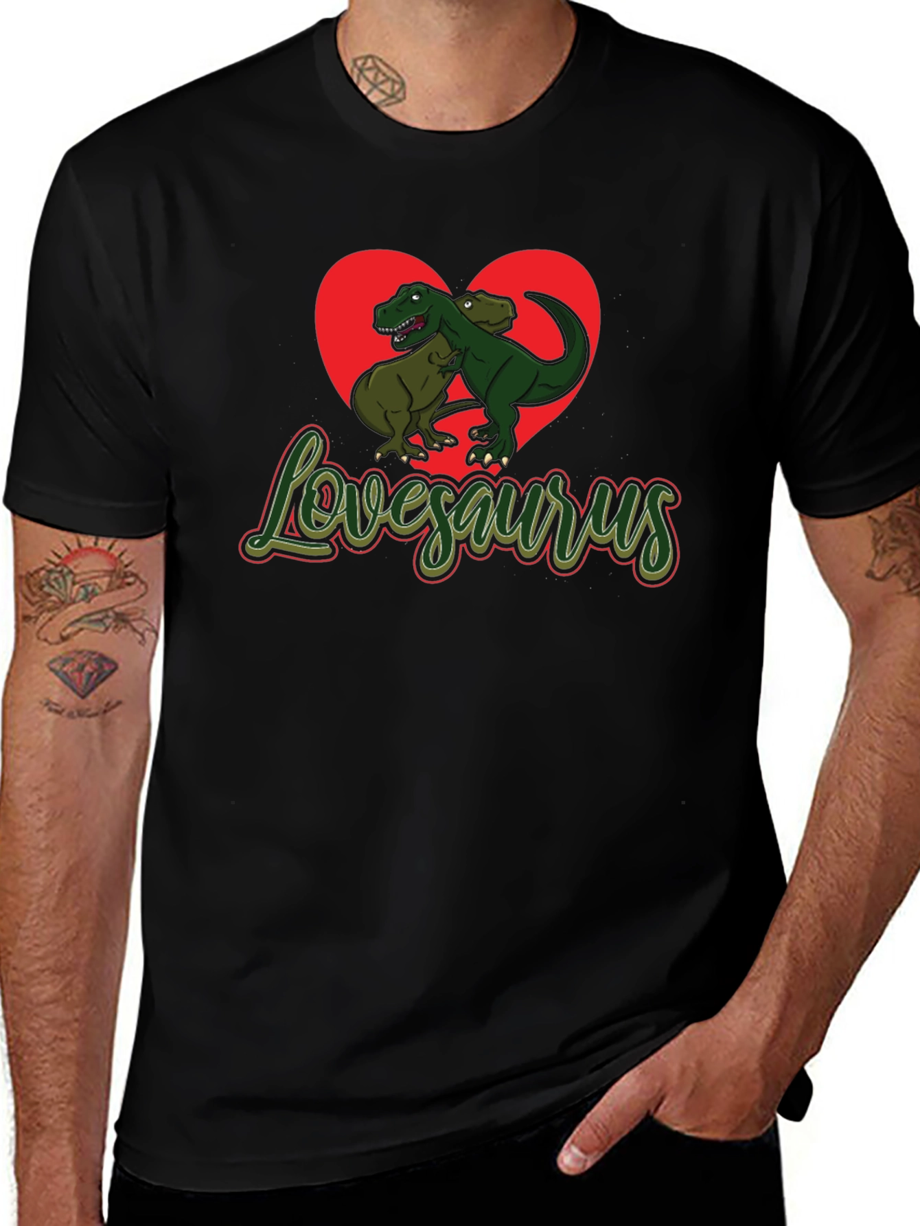 Lovesaurus T-Shirt - Dino Romance