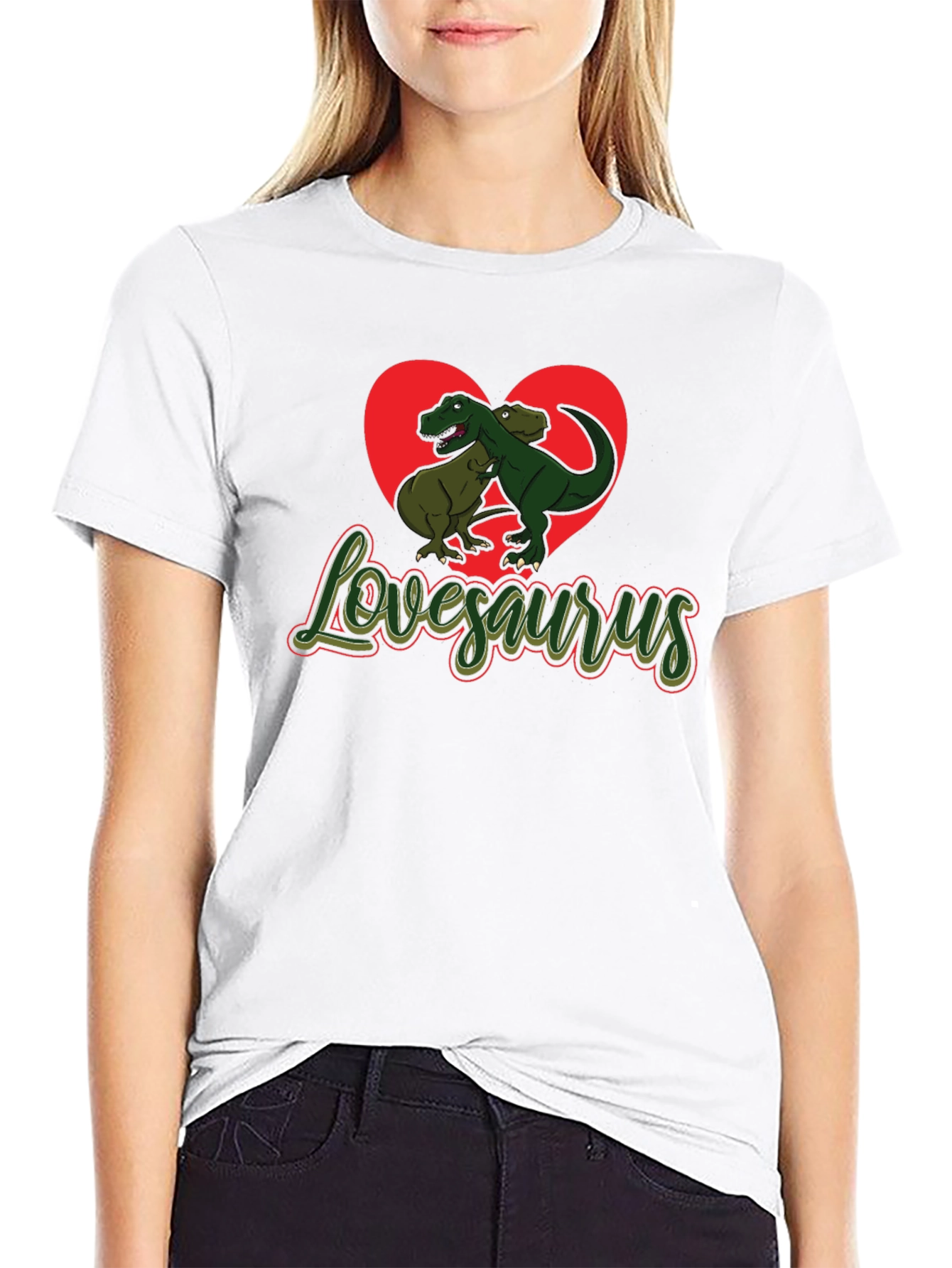 Lovesaurus T-Shirt - Dino Romance