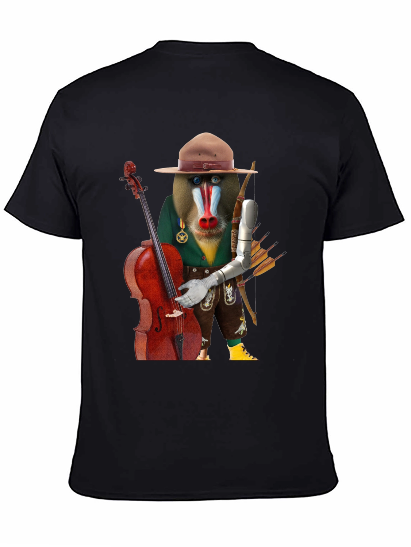 Mandrill Musician T-Shirt