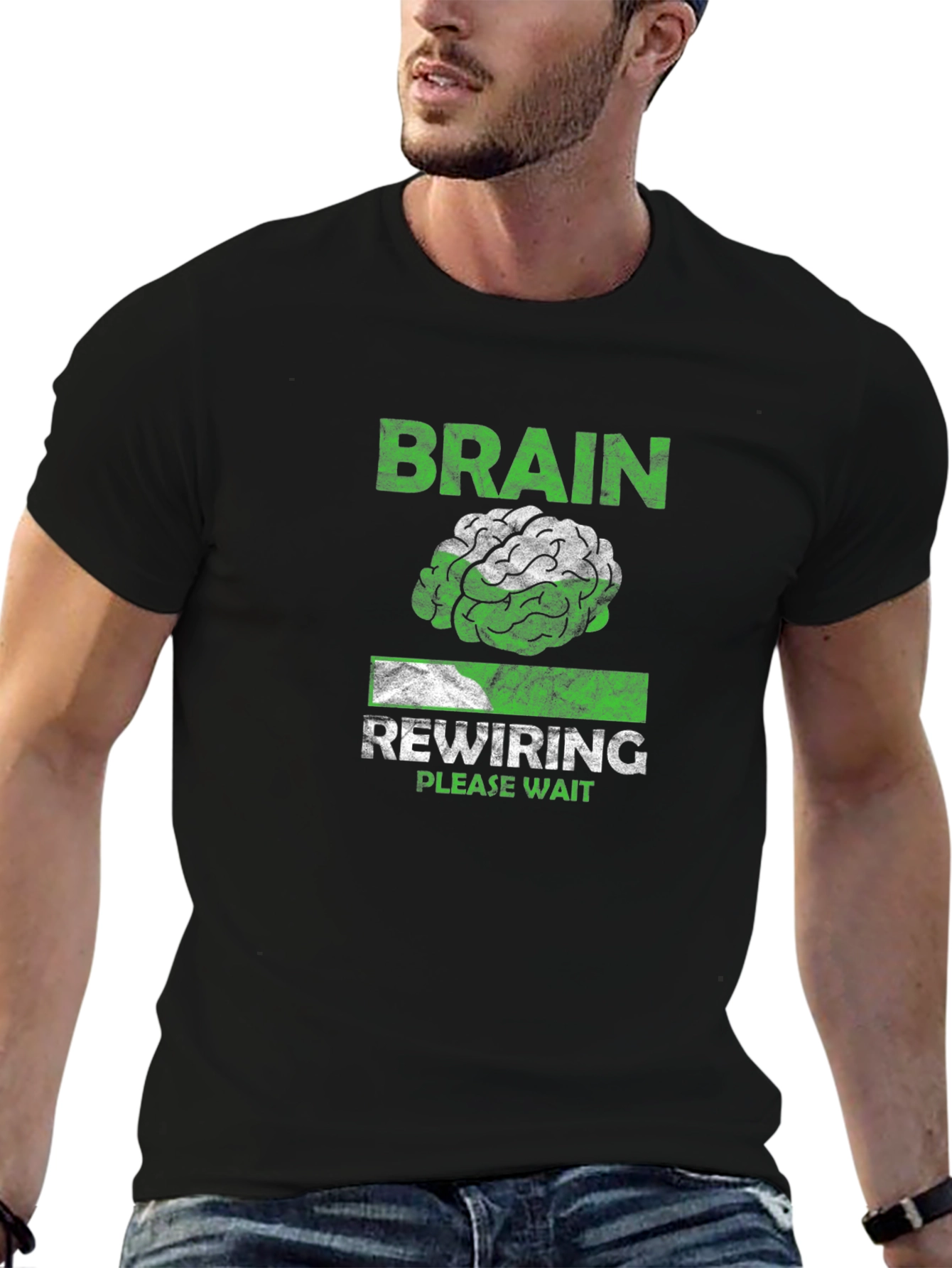 Brain Rewiring T-Shirt - Funny Mental Health Tee