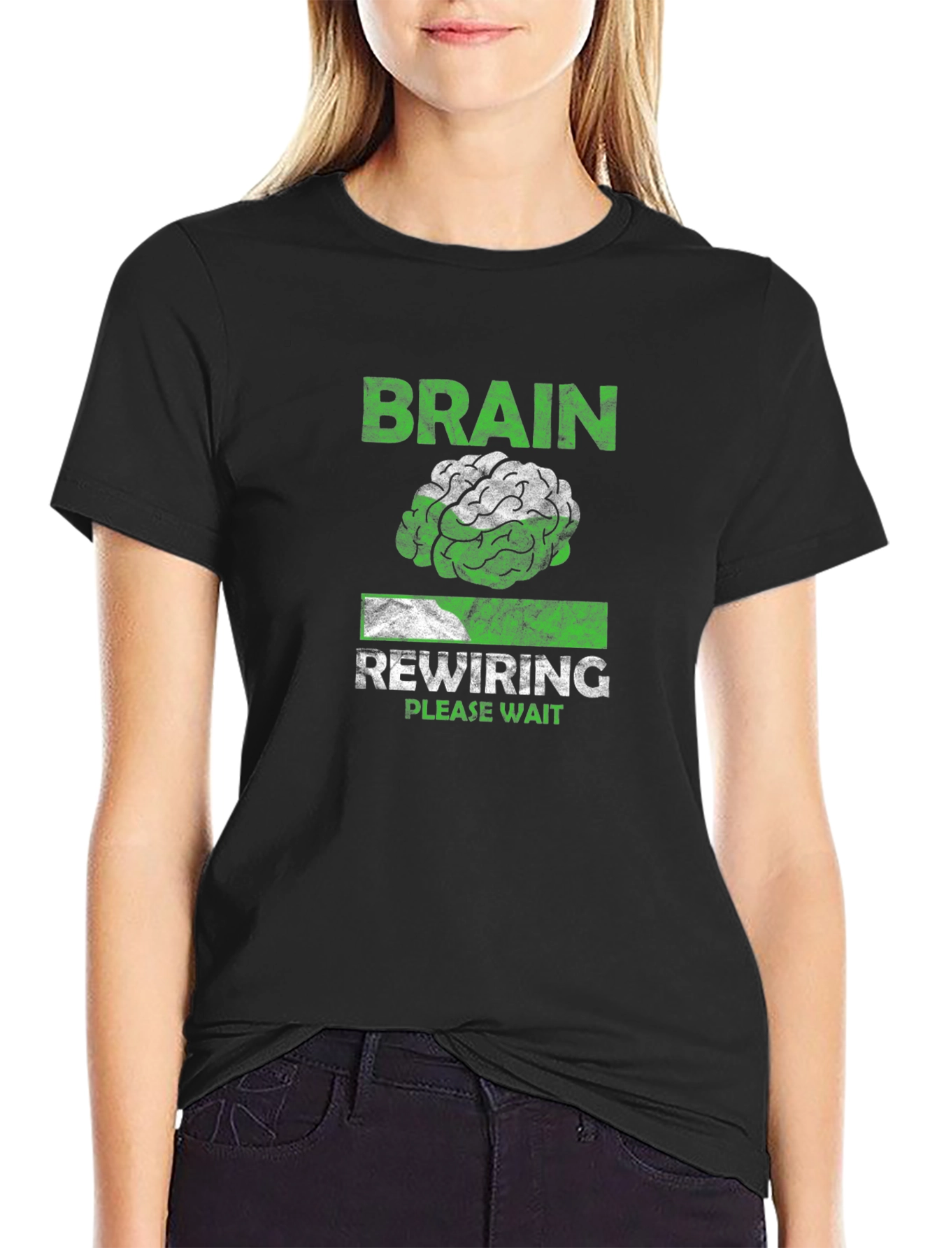 Brain Rewiring T-Shirt - Funny Mental Health Tee