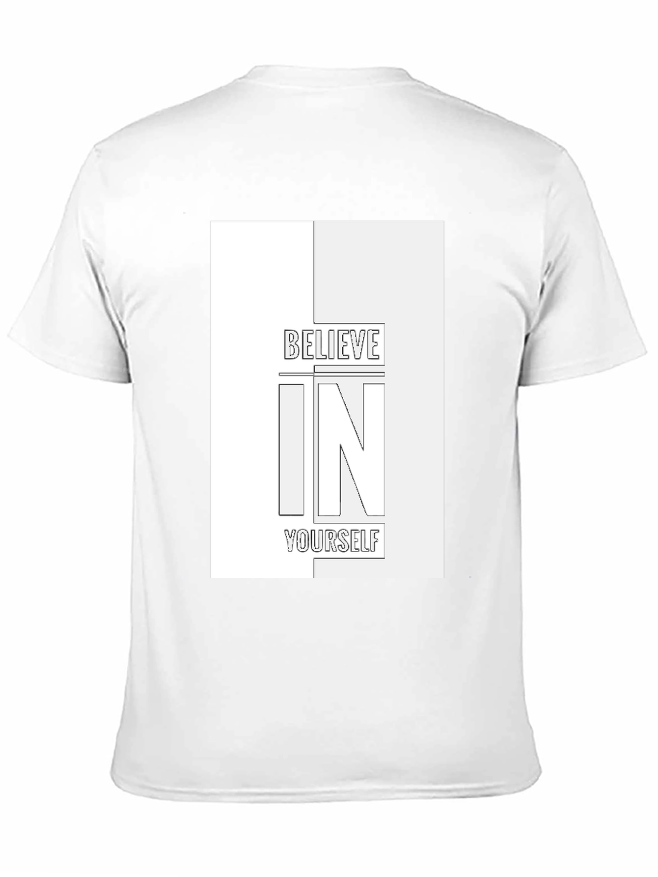 Believe In Yourself T-Shirt - Black