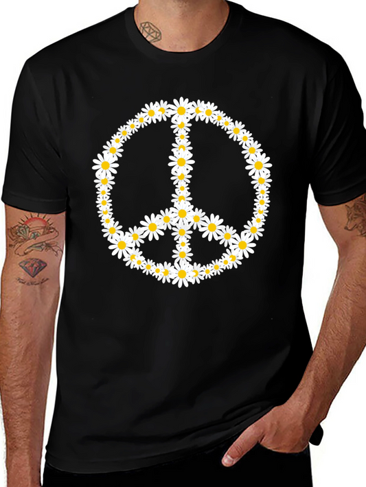 Daisy Peace Sign T-Shirt