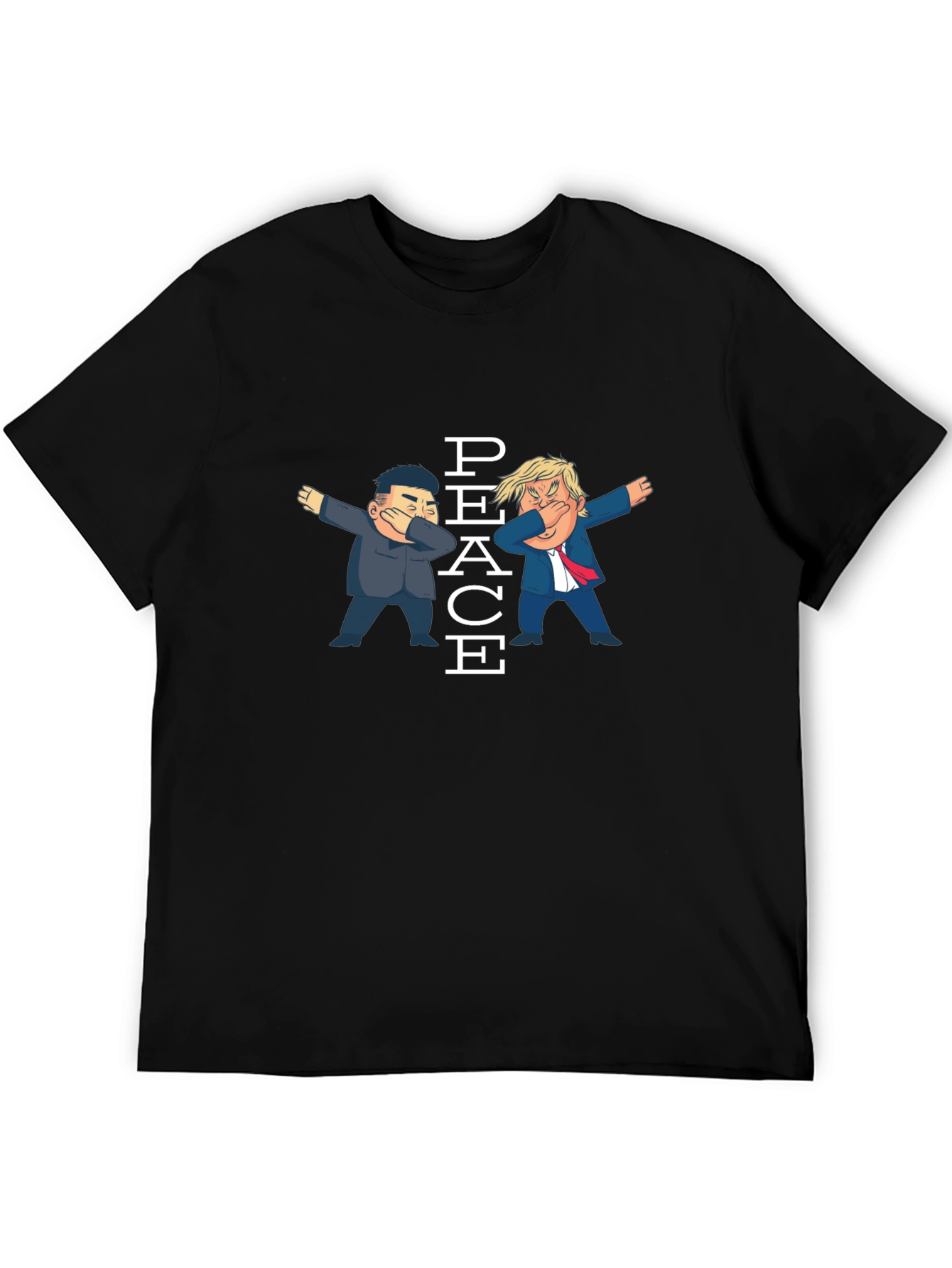 Peace Dab Black T-Shirt