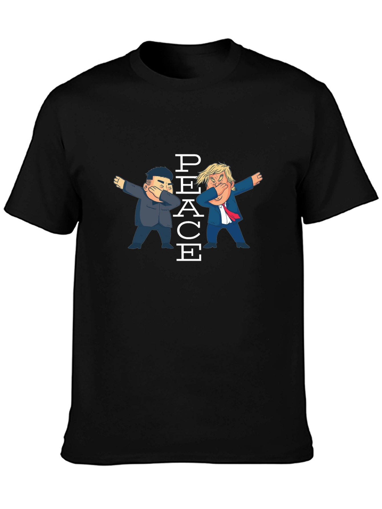 Peace Dab Black T-Shirt