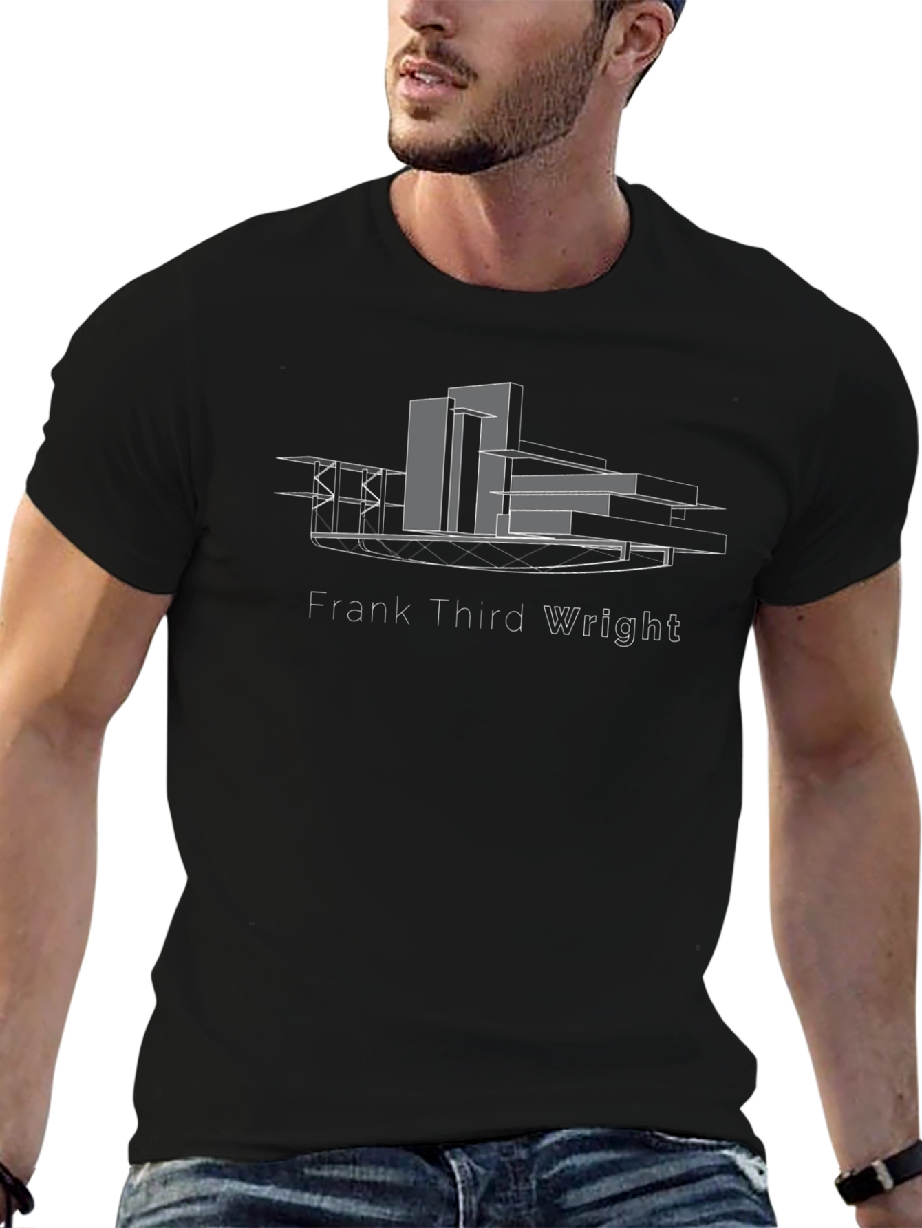 Frank Third Wright Graphic Tee