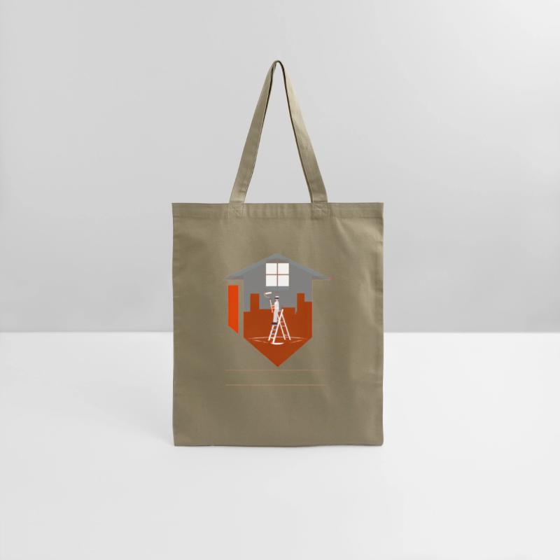 Painter In Red House