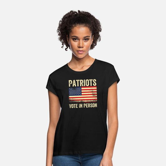 Patriots Vote In Person