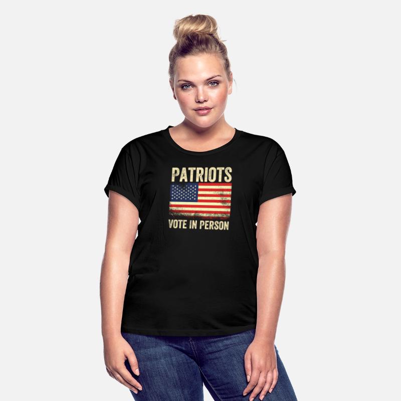 Patriots Vote In Person