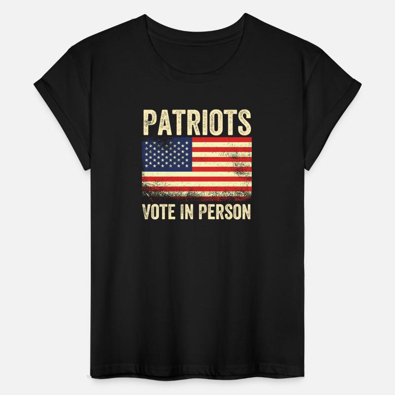 Patriots Vote In Person