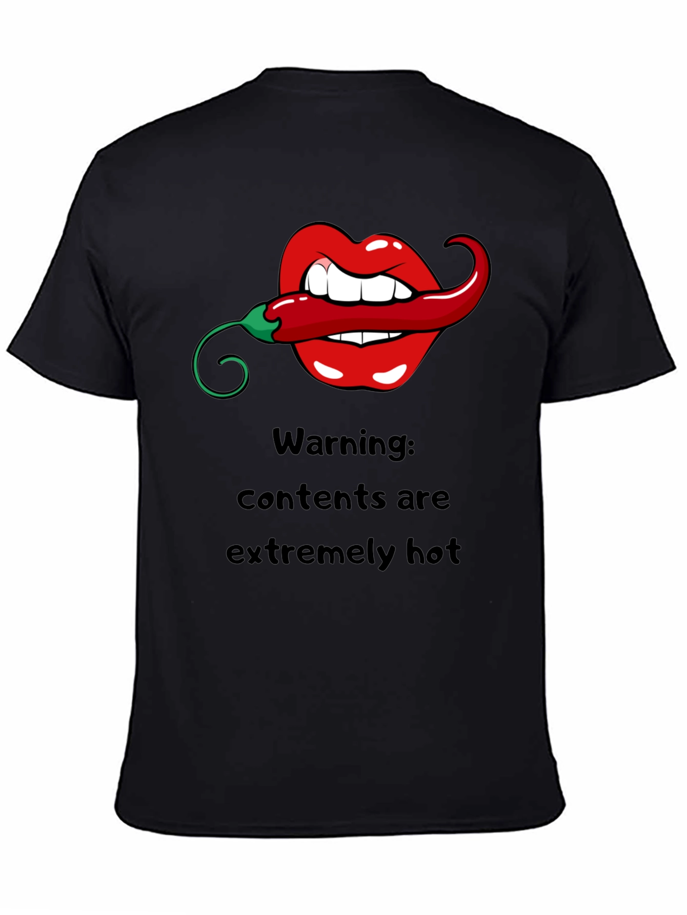 Warning: Extremely Hot Graphic T-Shirt