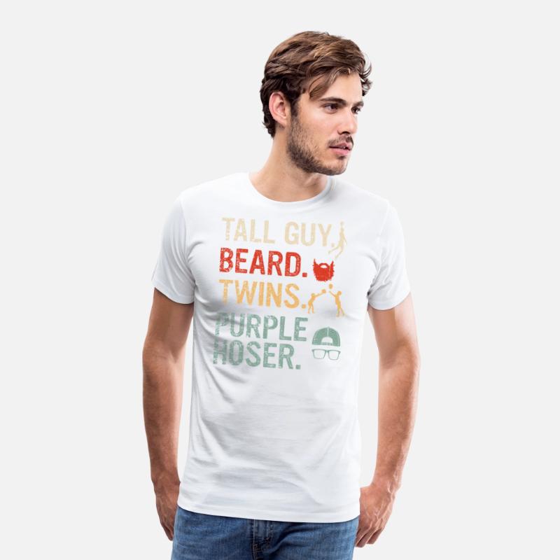 Perfect present for kids Tall Guy Beard Twins