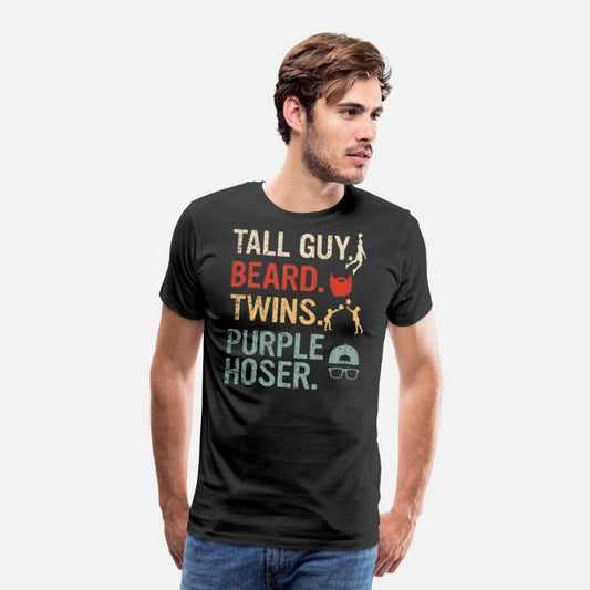 Perfect present for kids Tall Guy Beard Twins