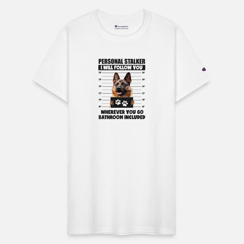 Personal Stalker Dog, German Shepherd, Funny Puppy