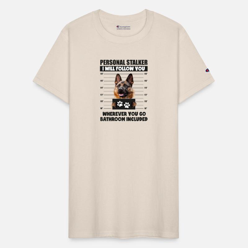 Personal Stalker Dog, German Shepherd, Funny Puppy