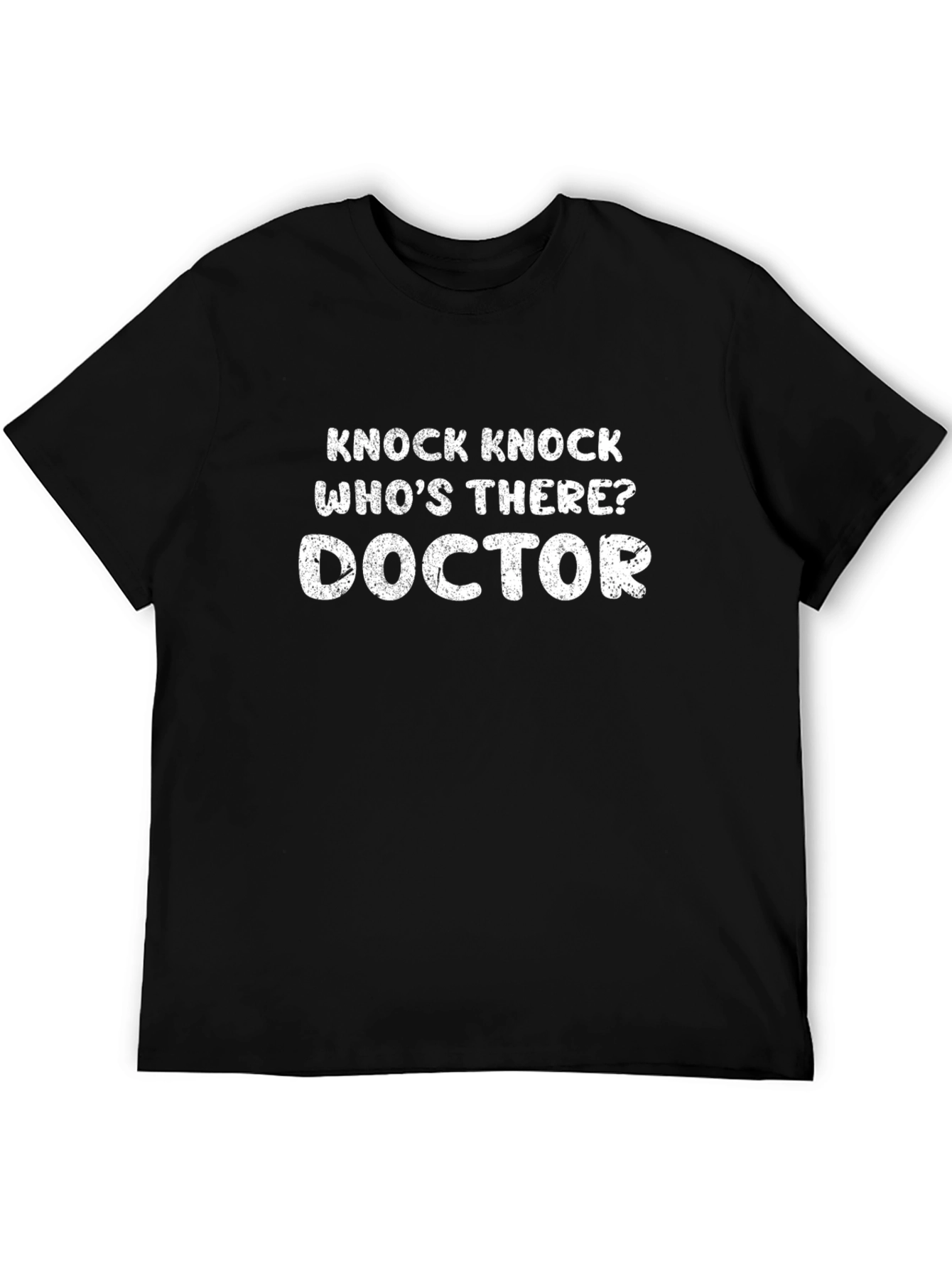 Knock Knock Doctor T-Shirt Funny Joke Tee