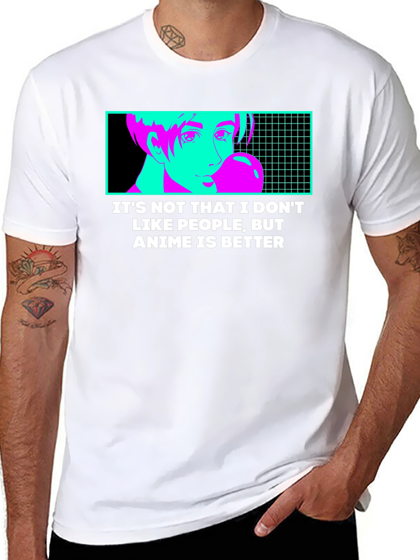 Anime Lover T-Shirt - Funny Graphic Tee