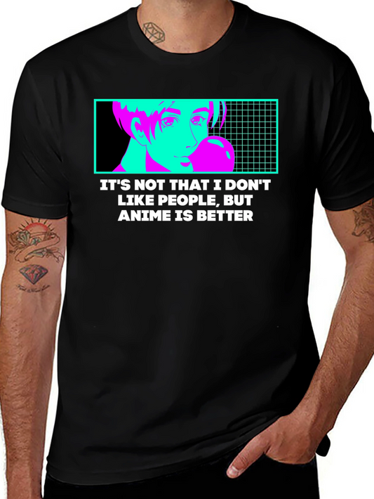 Anime Lover T-Shirt - Funny Graphic Tee