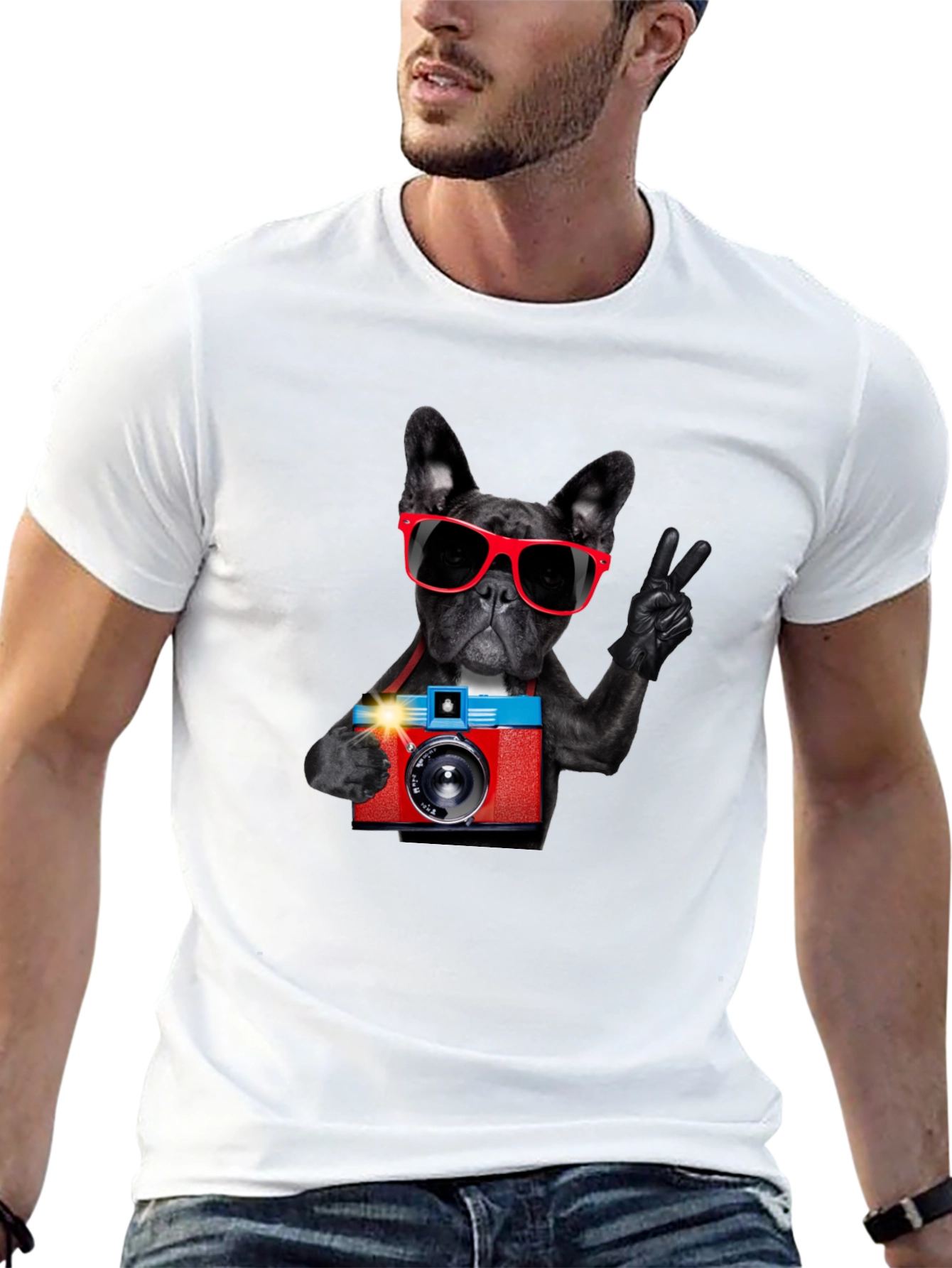 Dog Photographer Graphic T-Shirt