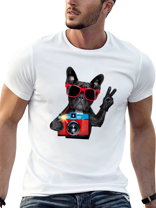 Dog Photographer Graphic T-Shirt