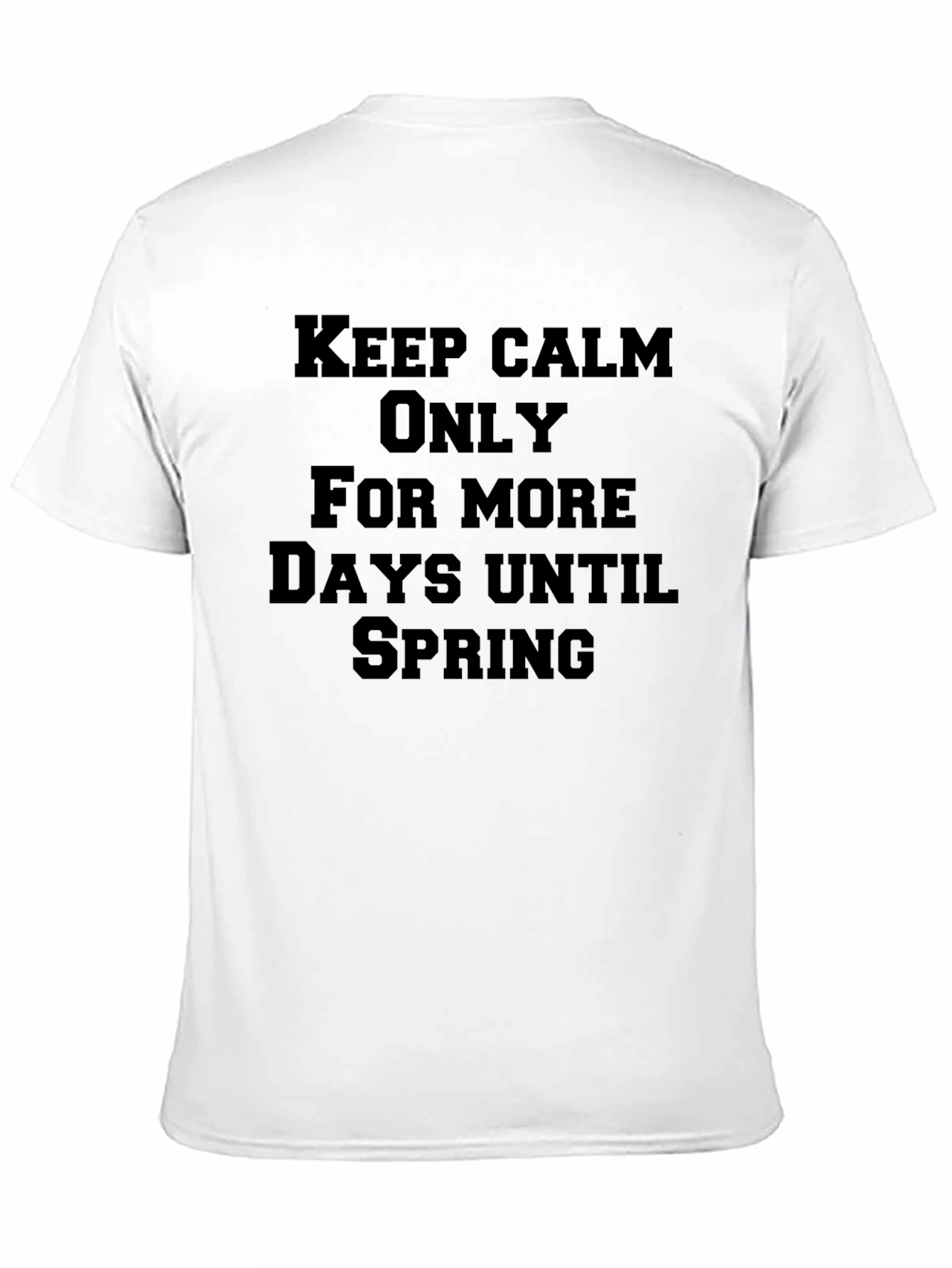 Keep Calm Spring T-Shirt - Mens Graphic Tee