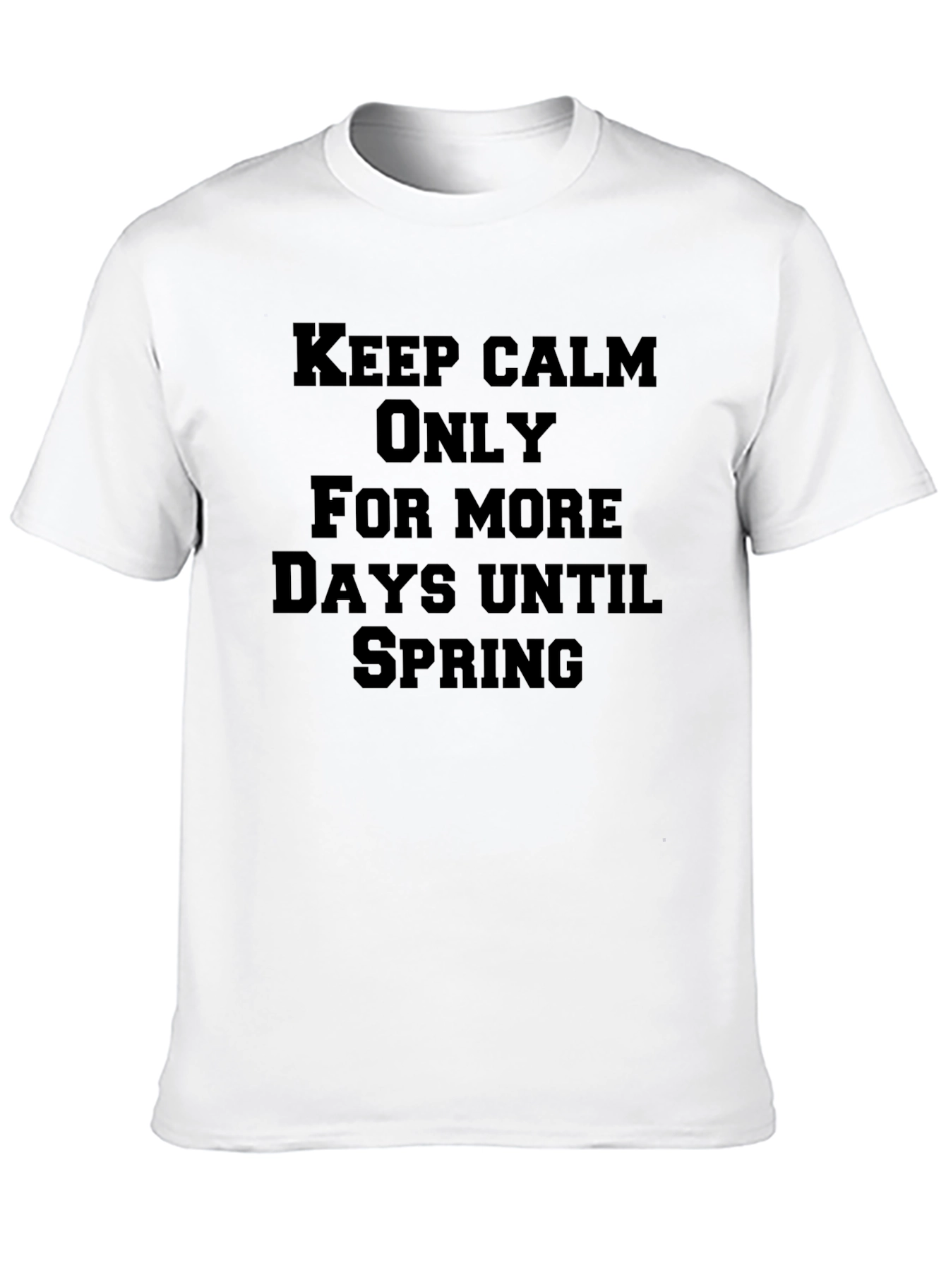 Keep Calm Spring T-Shirt - Mens Graphic Tee