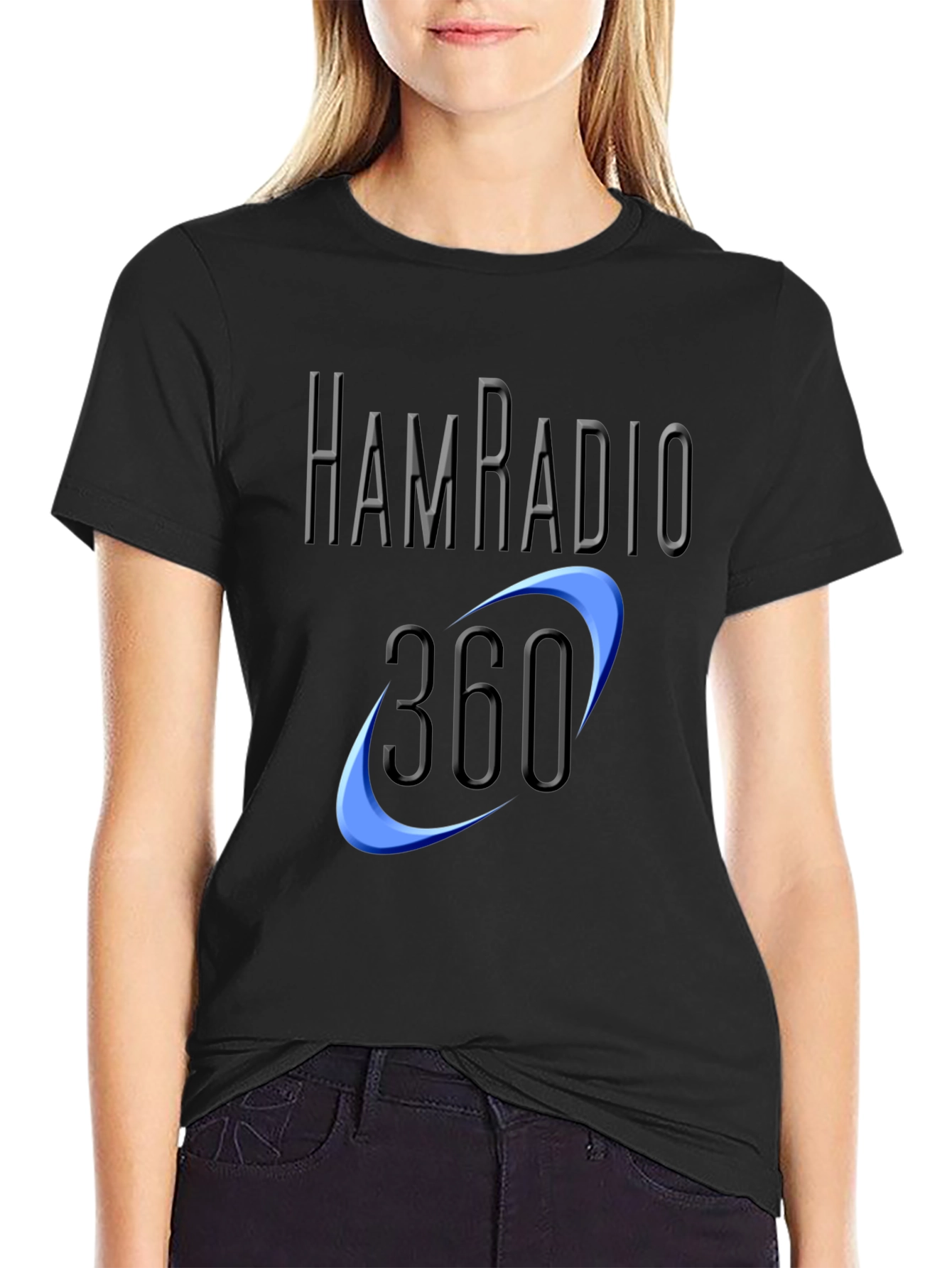 Ham Radio 360 T-Shirt - Black Short Sleeve