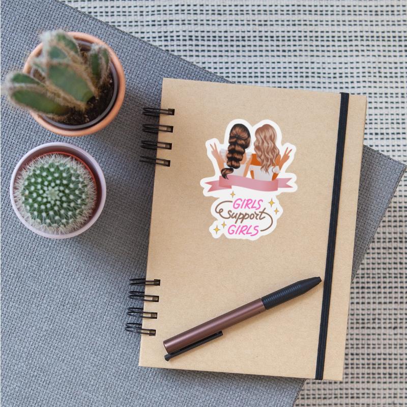 Pink Girl Power Modern T Shirt