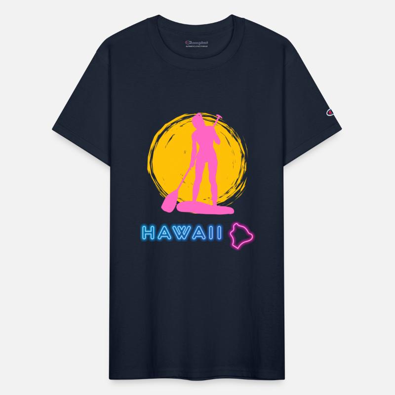 Pink Lady Stand Up Paddler