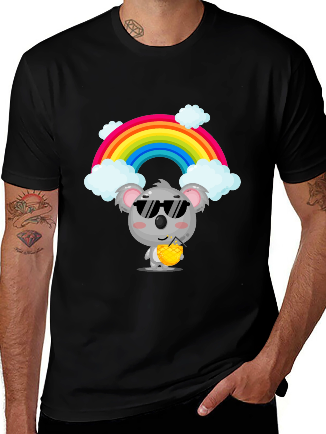 Cool Koala Rainbow T-Shirt