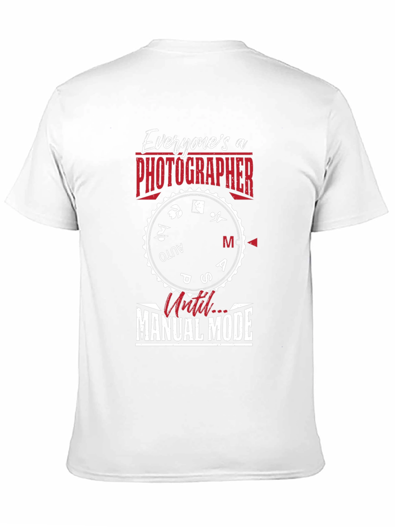 Photographer Manual Mode T-Shirt