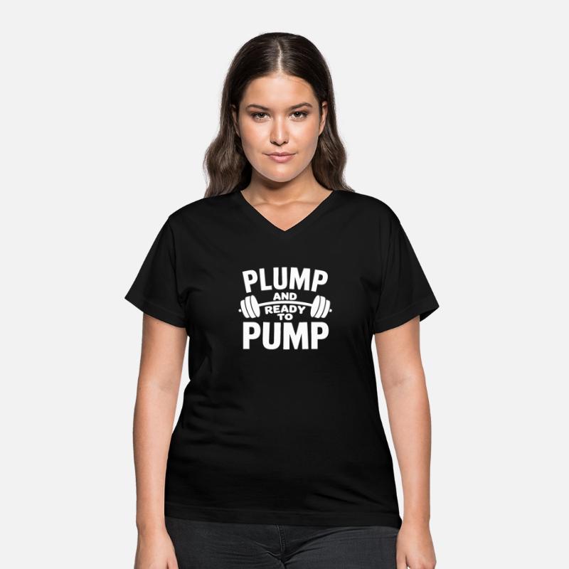 Plump And Ready To Pump Funny Gym