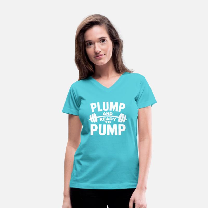 Plump And Ready To Pump Funny Gym