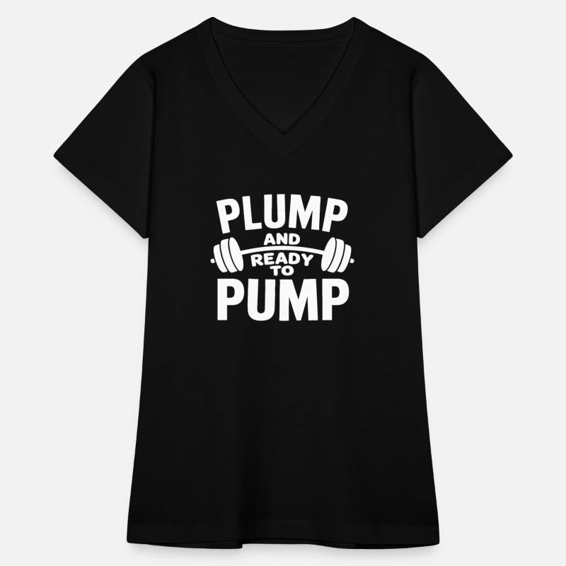Plump And Ready To Pump Funny Gym