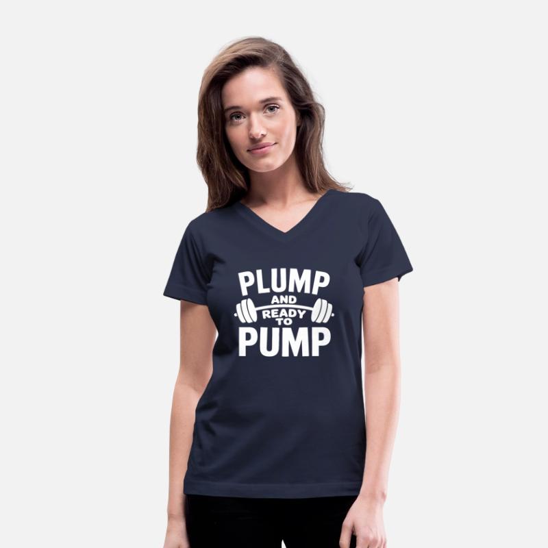 Plump And Ready To Pump Funny Gym