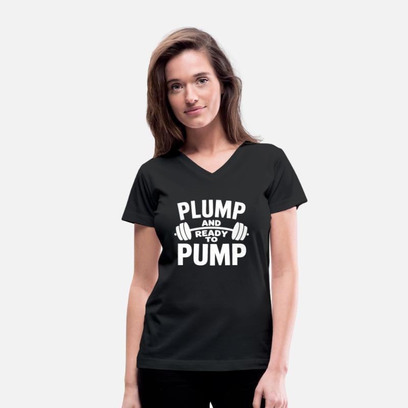 Plump And Ready To Pump Funny Gym
