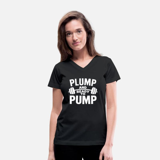 Plump And Ready To Pump Funny Gym