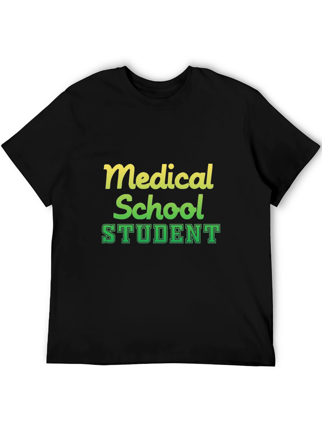 Medical School Student T-Shirt - Black