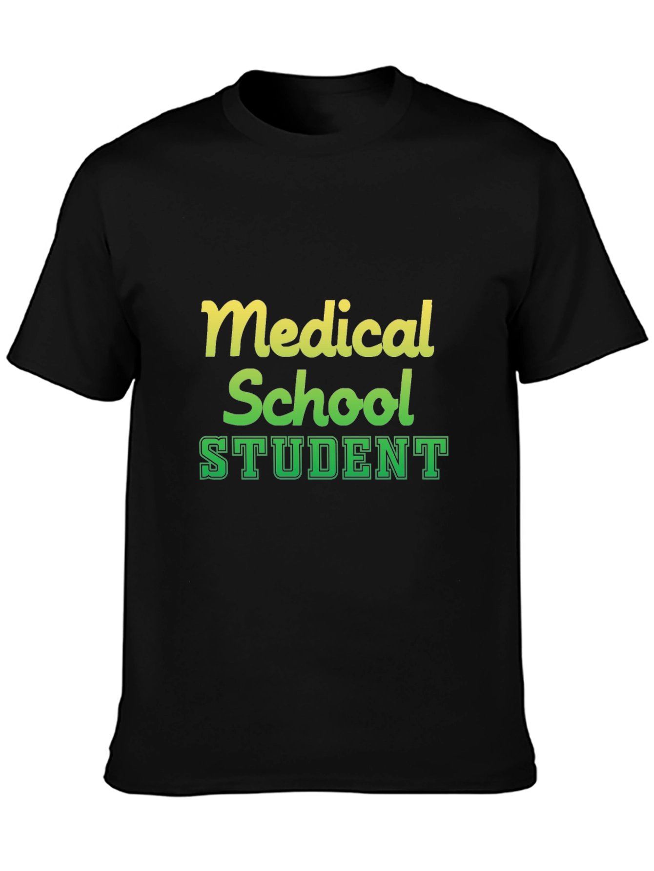 Medical School Student T-Shirt - Black