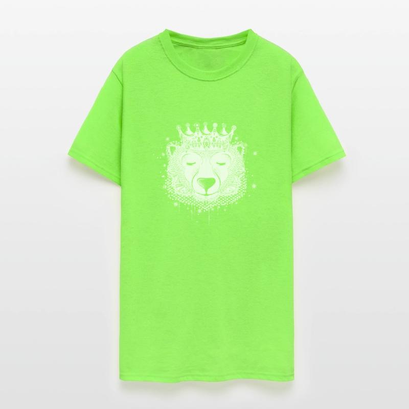 Polar bear with crown