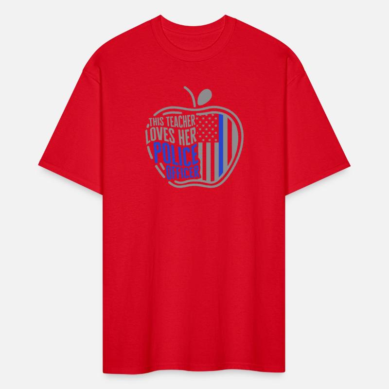 Police Shirt, This Teacher Loves Her Police