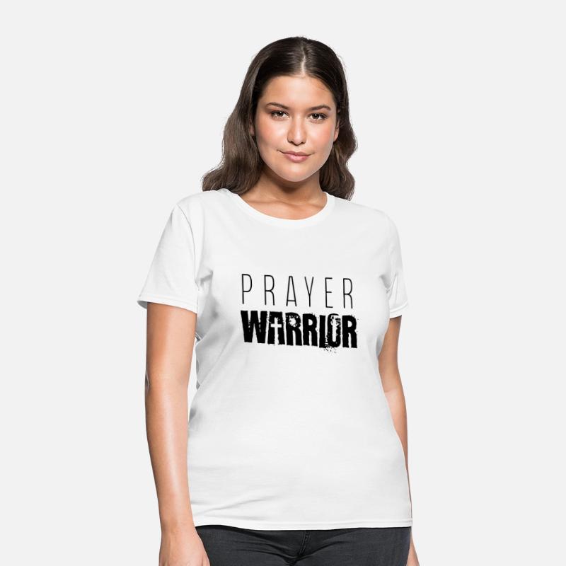 prayer warrior christian t shirts