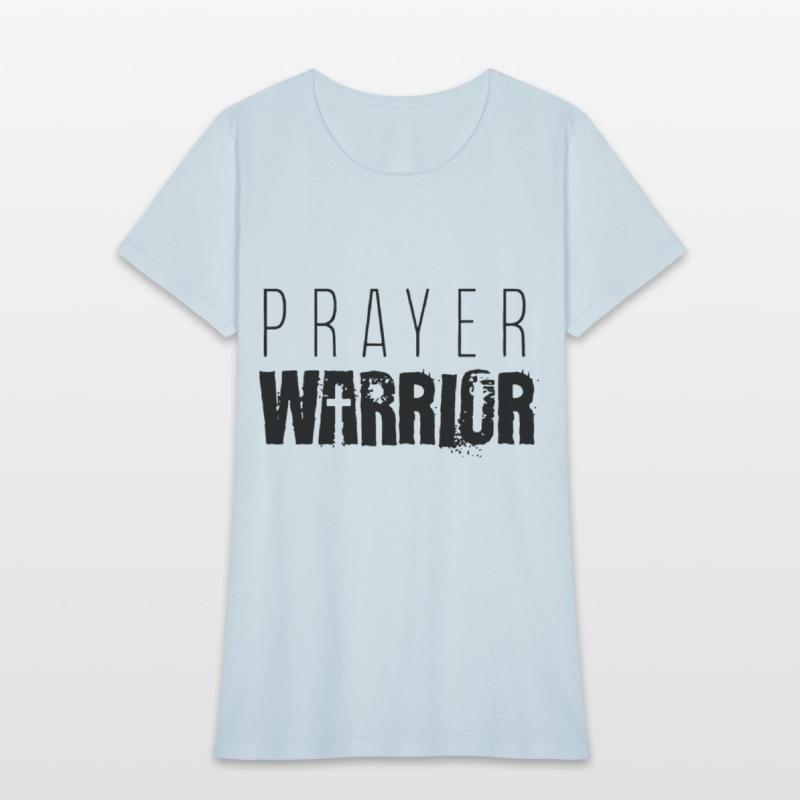 prayer warrior christian t shirts