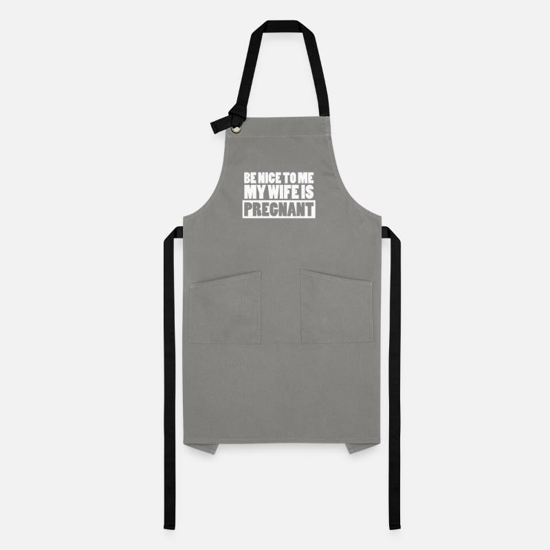 Pregnant Shirt Be Nice To Me My Wife Is Pregnant