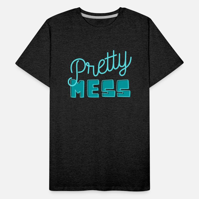 Pretty mess teal blue