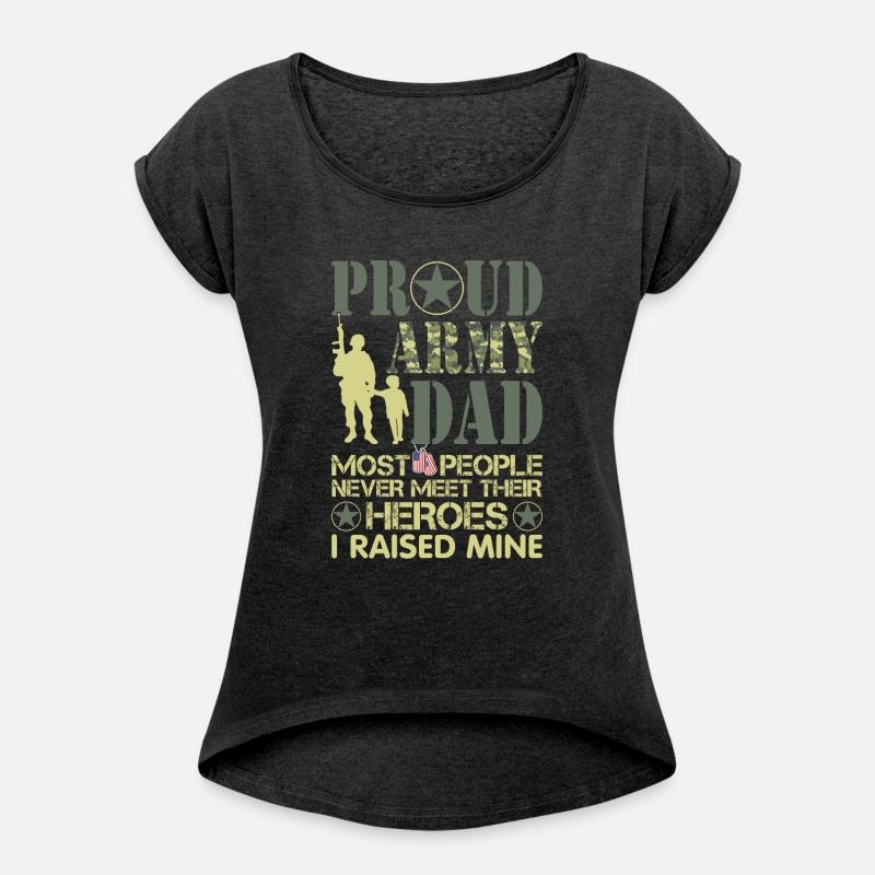 Proud Army National Guard Dad American Flag