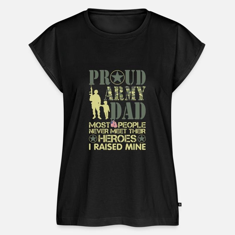 Proud Army National Guard Dad American Flag