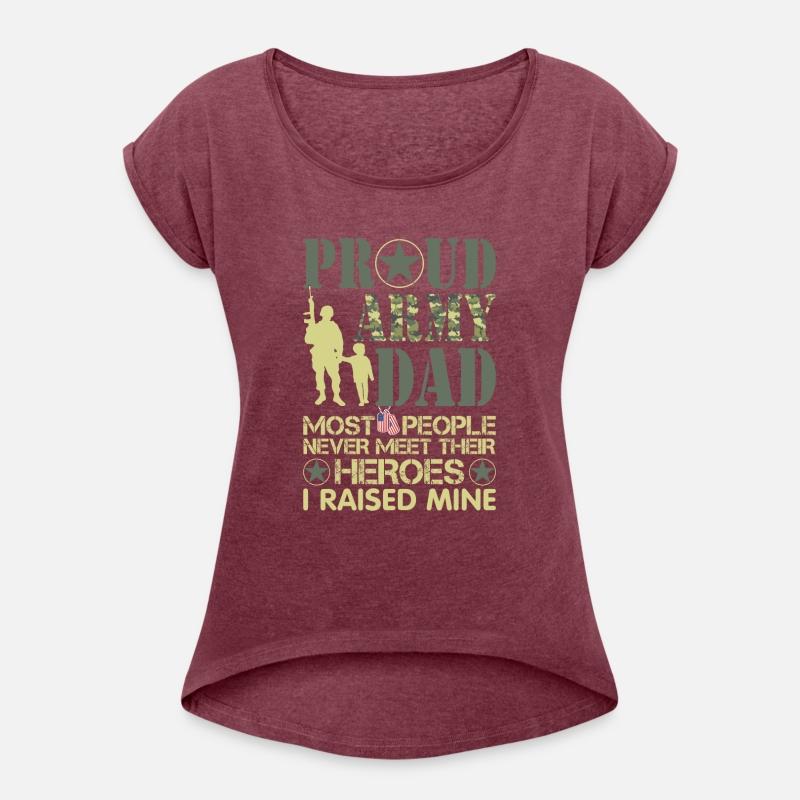 Proud Army National Guard Dad American Flag