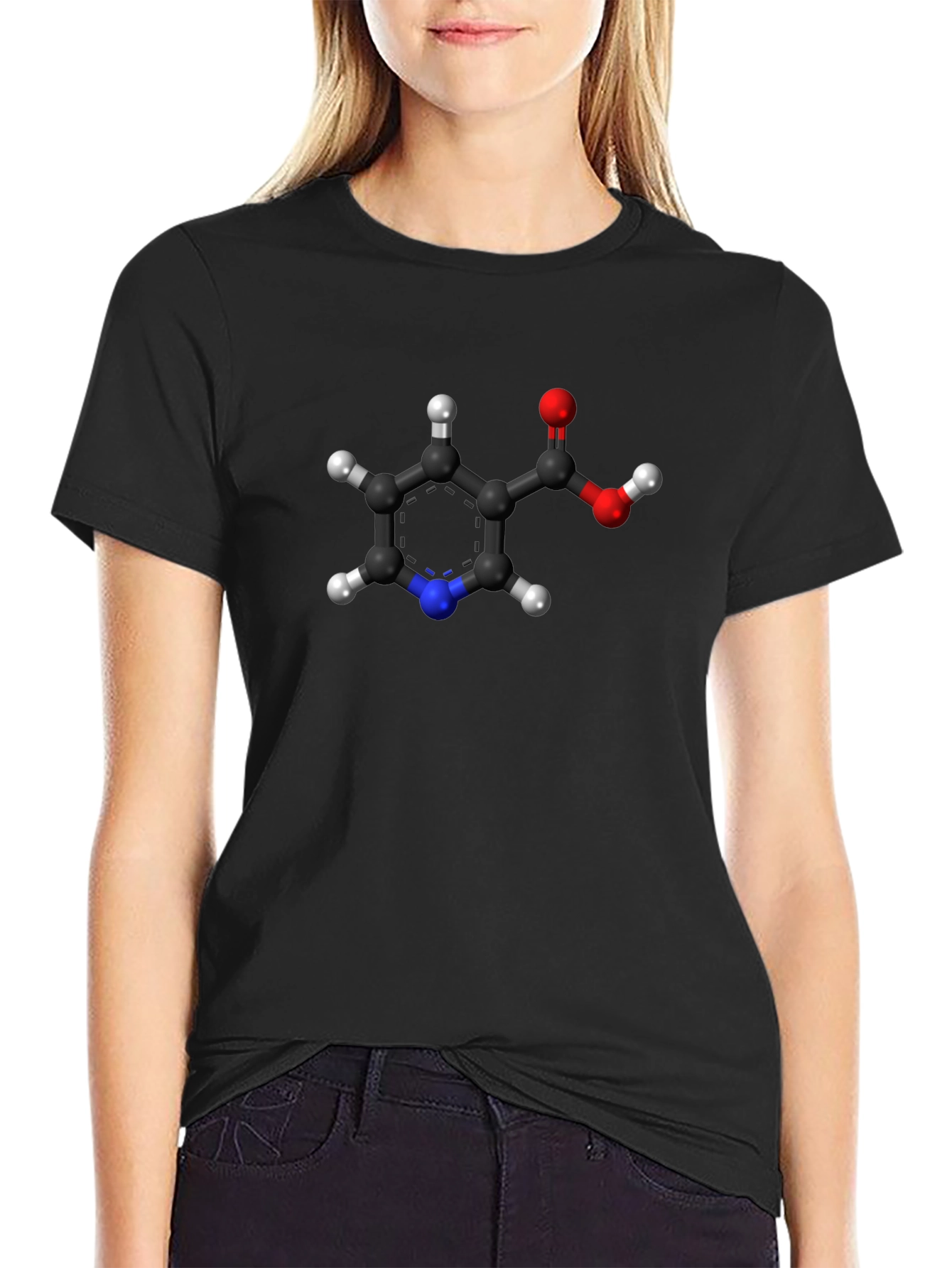 Molecule T-Shirt - Black Science Tee