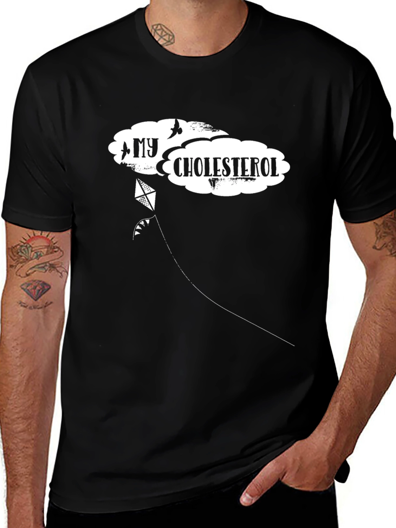 My Cholesterol Kite Graphic Tee